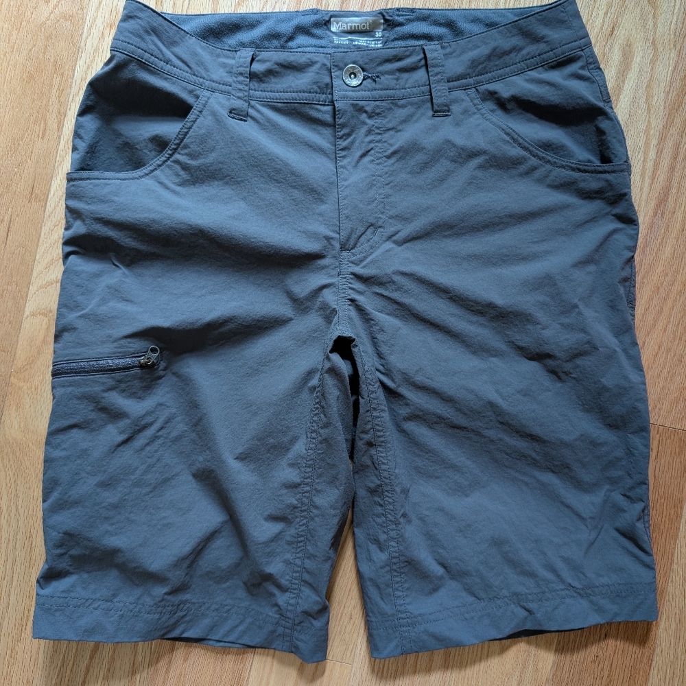 Marmot Men's Charcoal Cargo Shorts